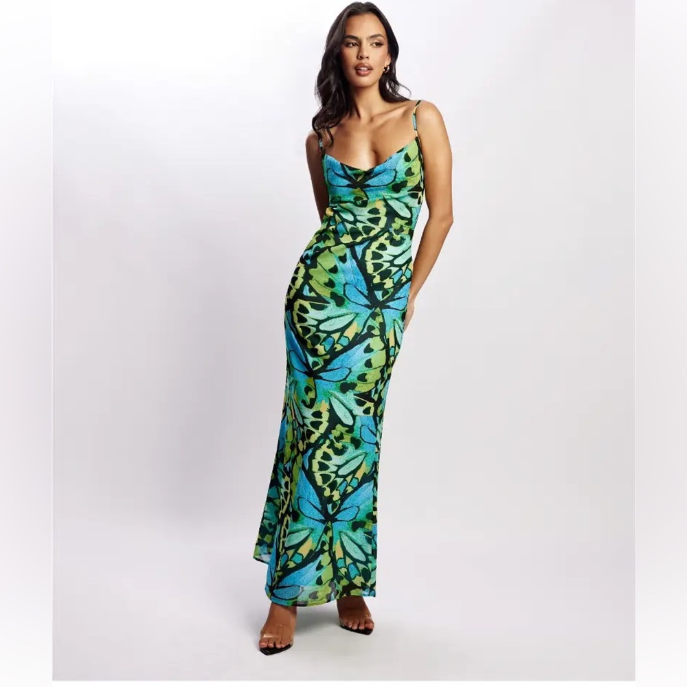 Meshki Butterfly Maxi Dress